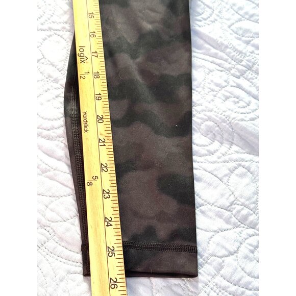 90 Degree By Reflex Black Camo High-Waisted Compression Leggings XS Polyester & - Picture 6 of 6